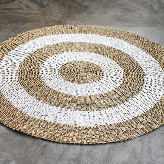 Tapete Laut Natural e Branco
