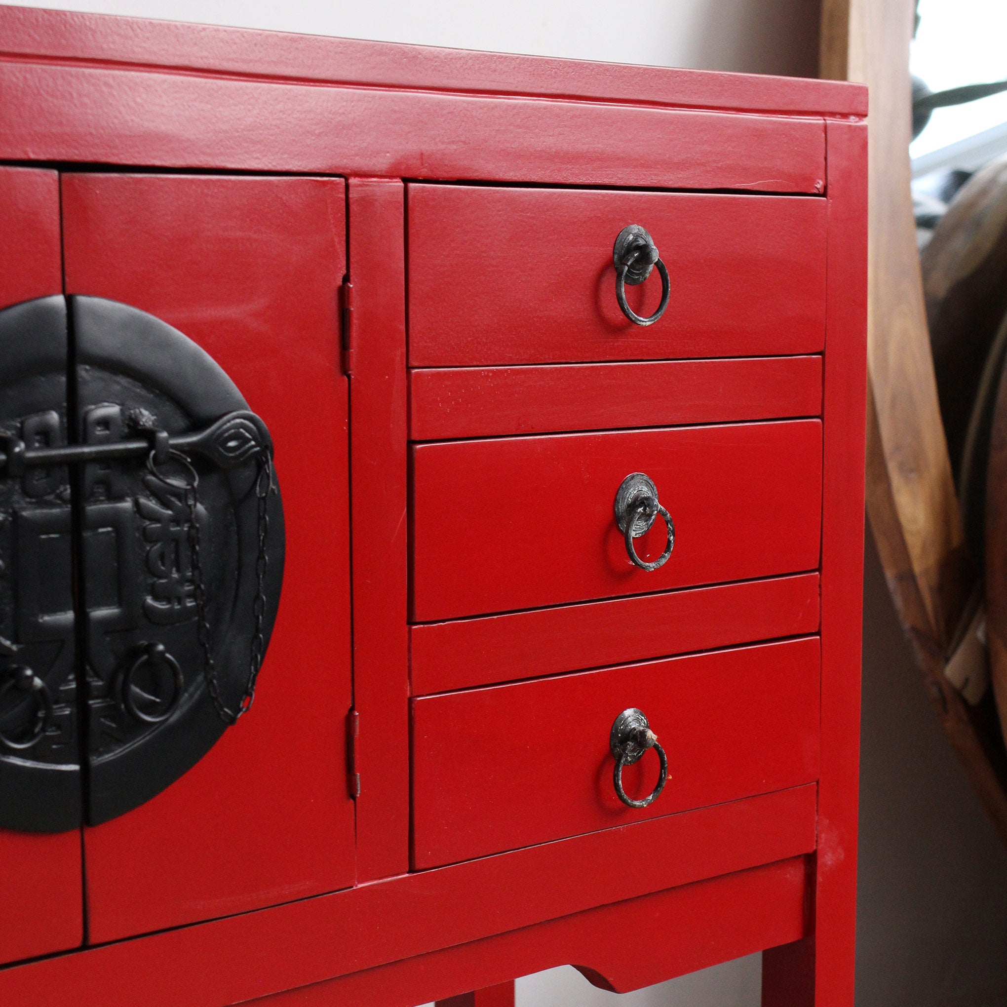 Aparador ShengHua Vermelho