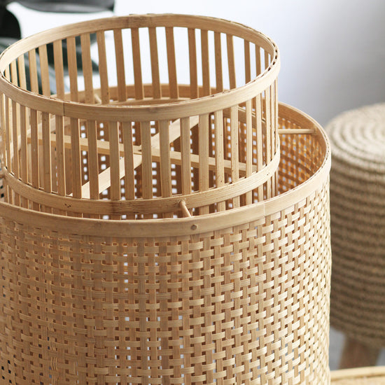 Luminária Pendente Hannoi em Bambu