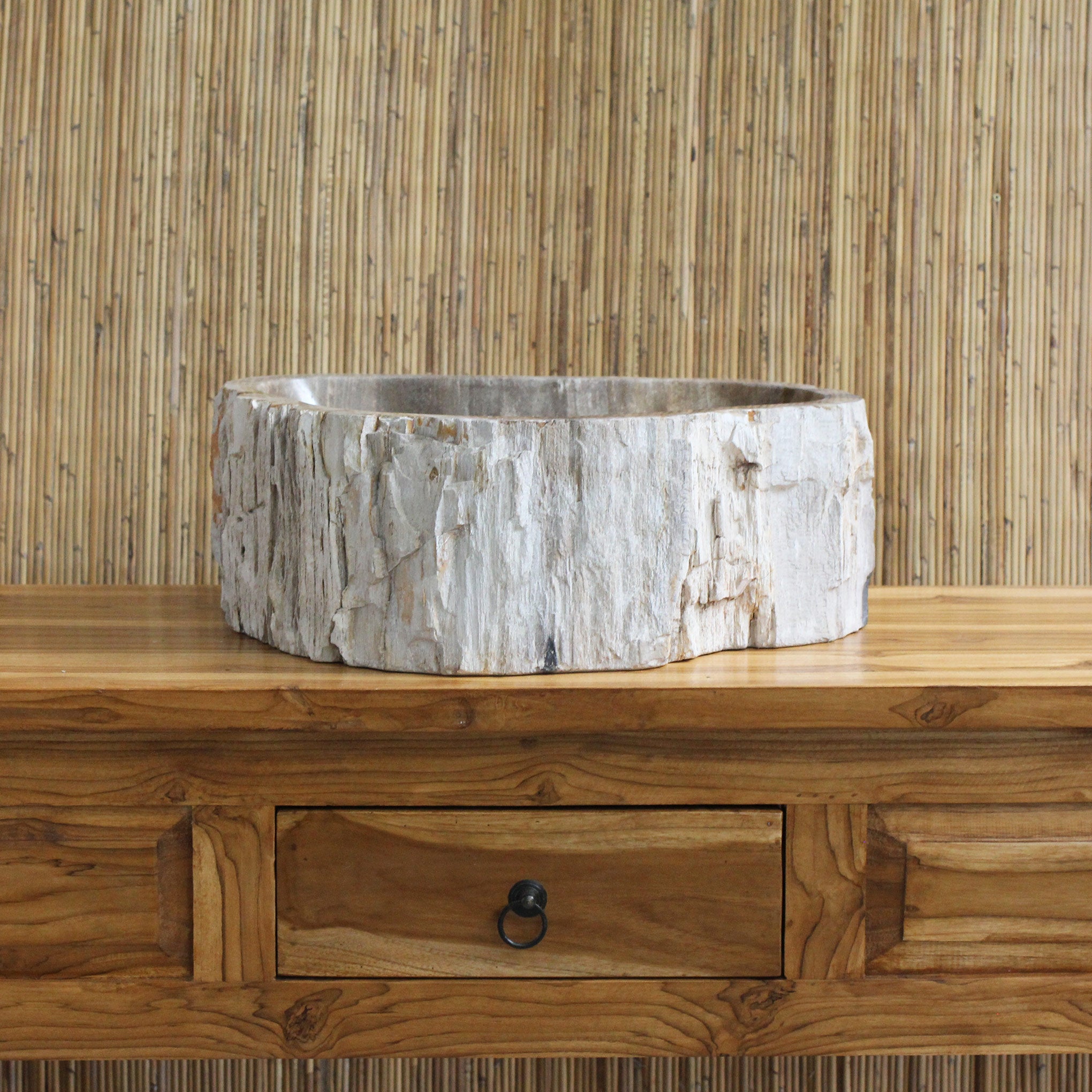 Cuba Dev em Madeira Fossilizada