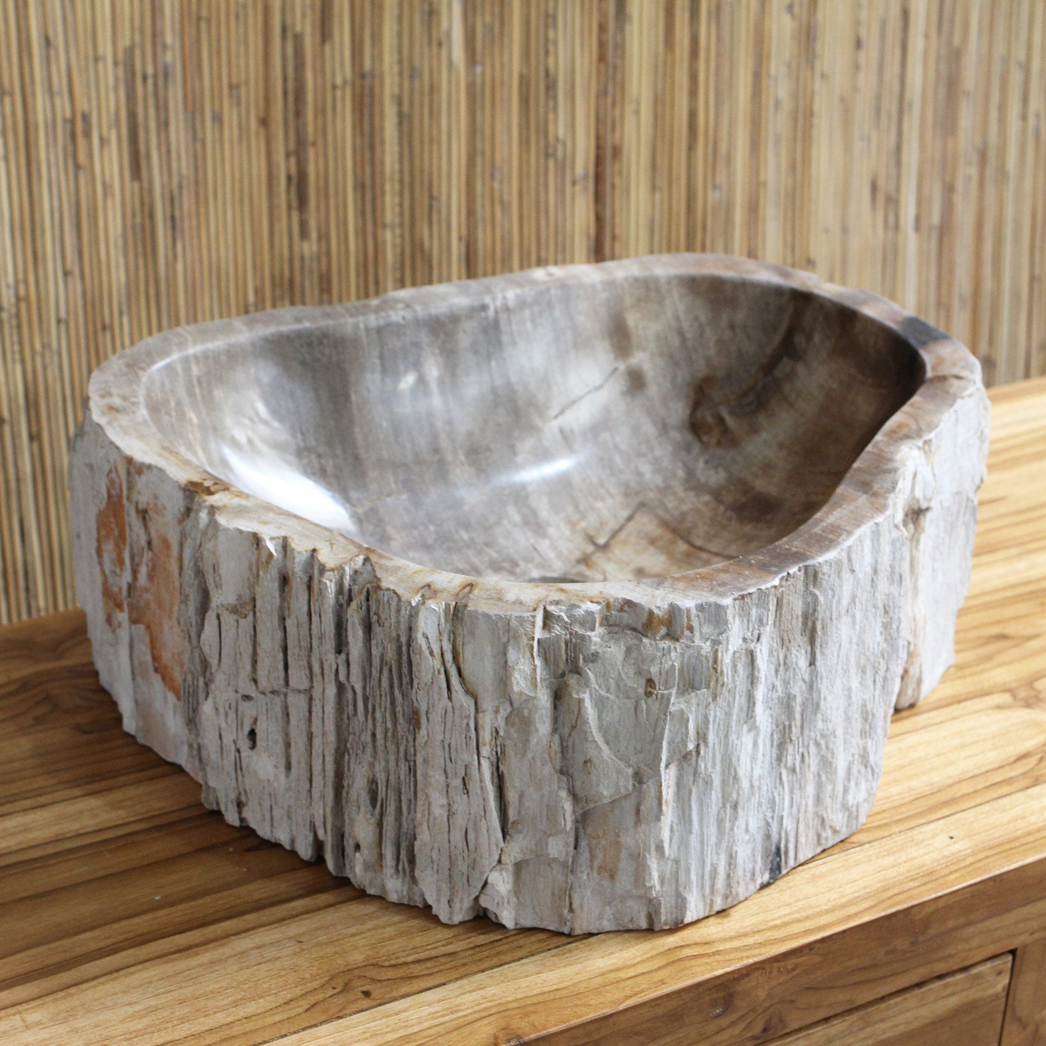 Cuba Dev em Madeira Fossilizada