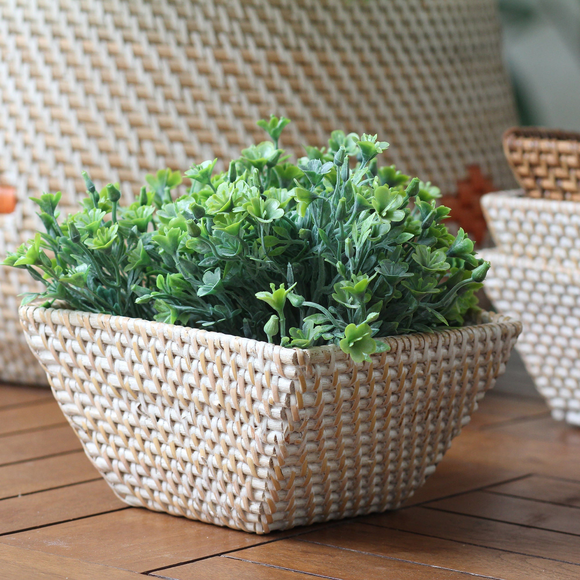 Cesto Pallavi Quadrado