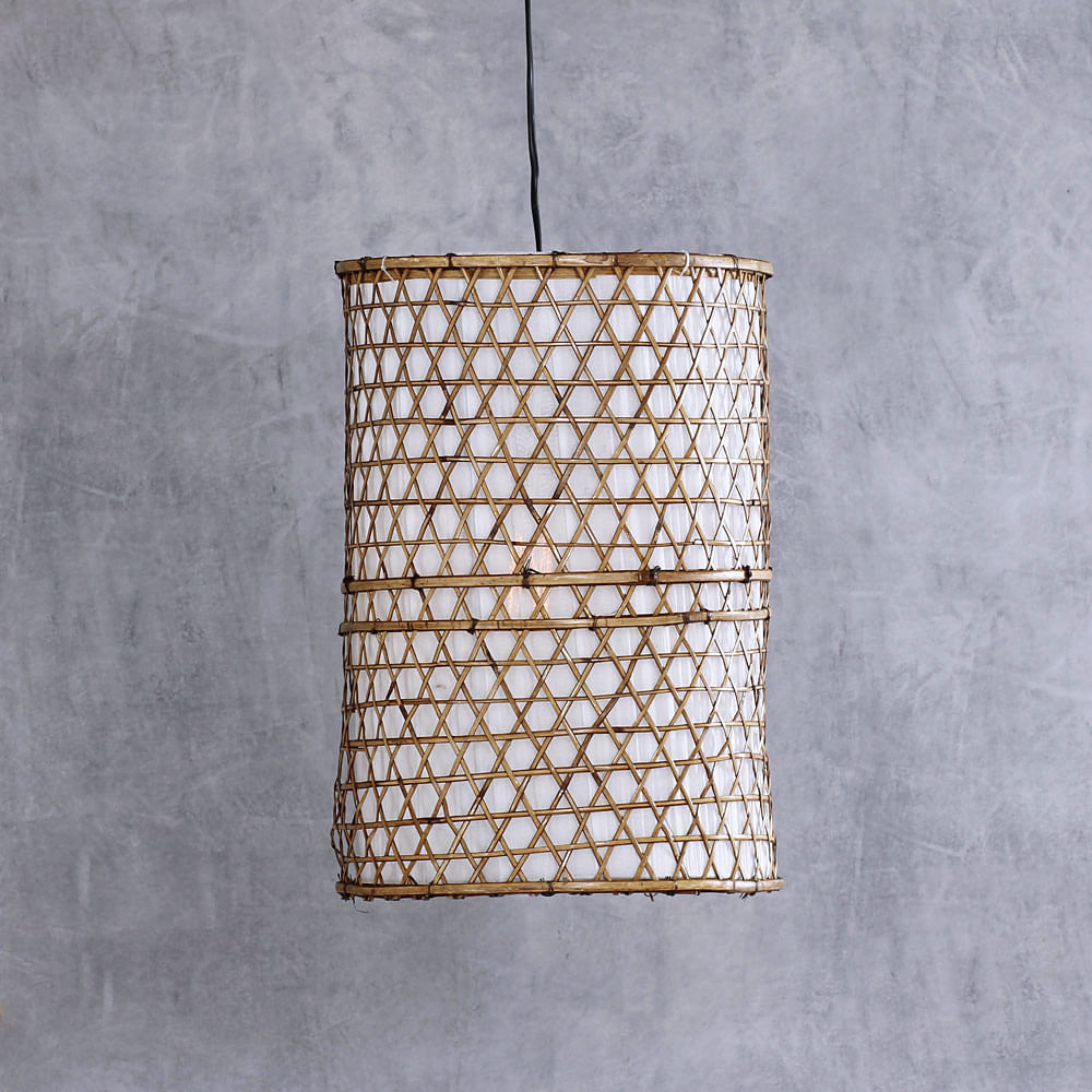 Luminária Kayu em Bambu