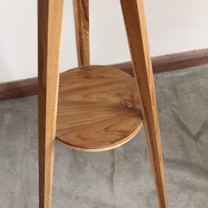 Luminária de Pé Dowel — luminária pendente artesanal em rattan — feita à mão Bali — imagem 3 — Balai