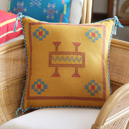 Capa de Almofada Azteca