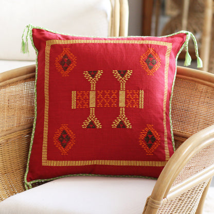 Capa de Almofada Azteca