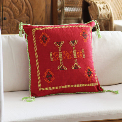Capa de Almofada Azteca