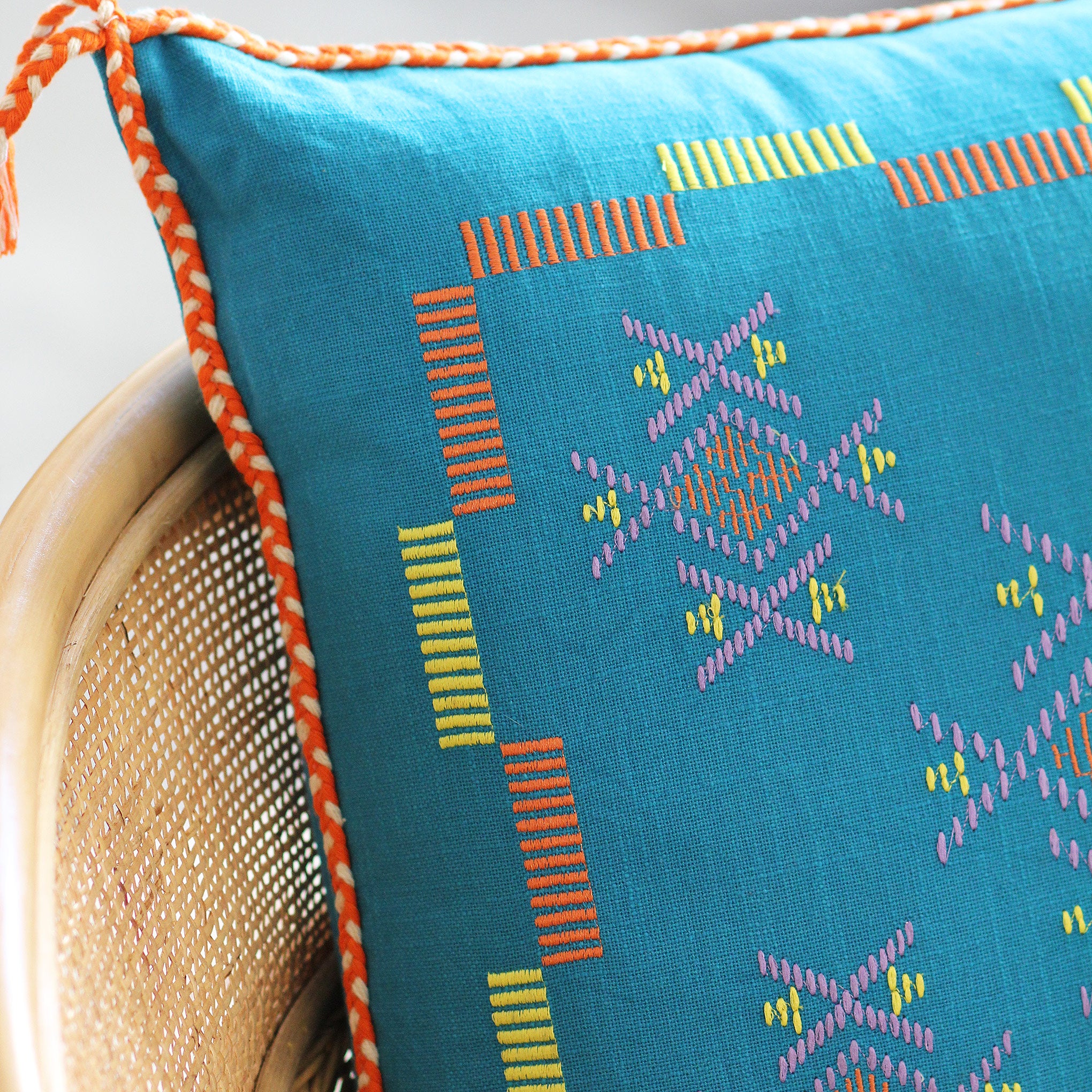 Capa de Almofada Azteca