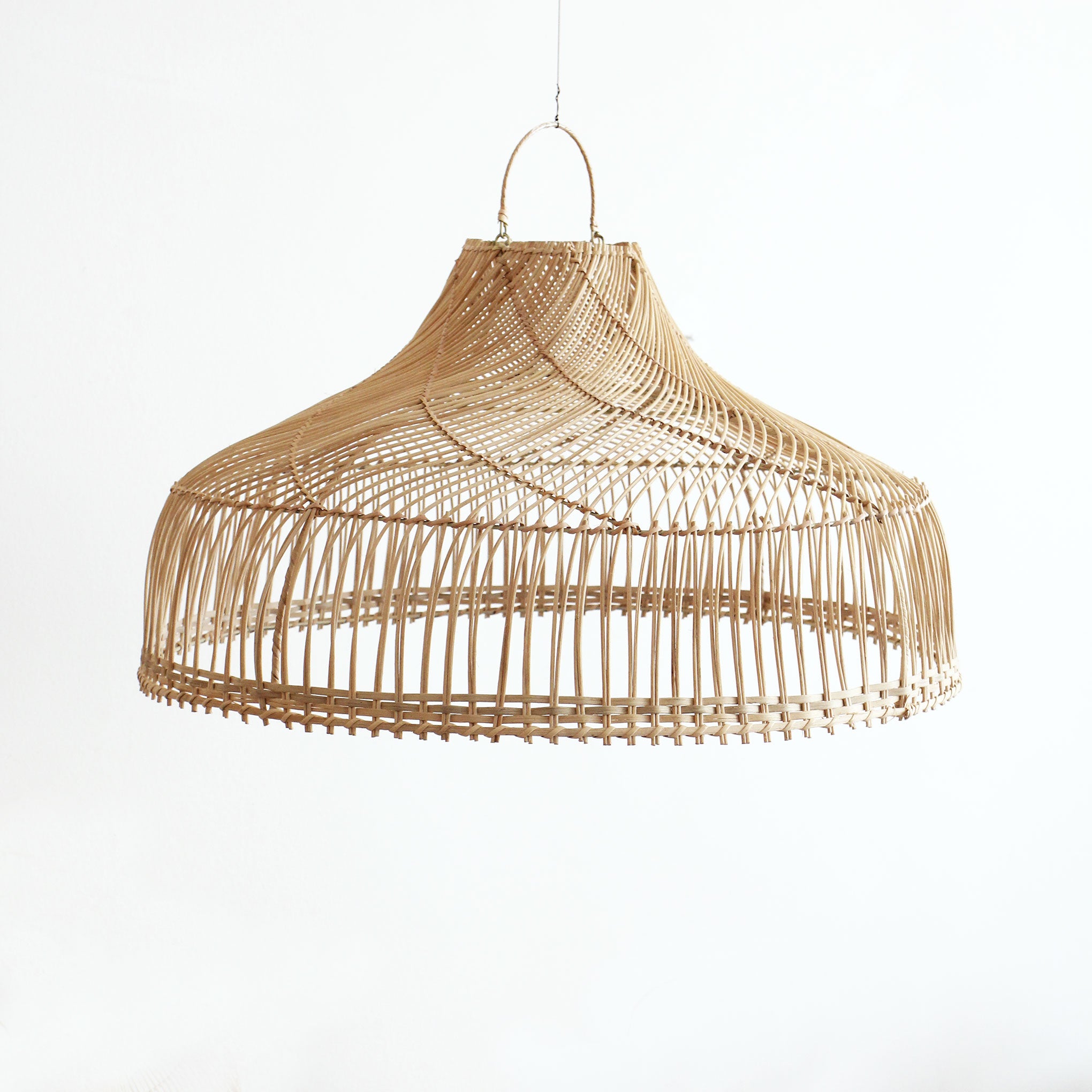 Luminária Pendente Risma em Rattan