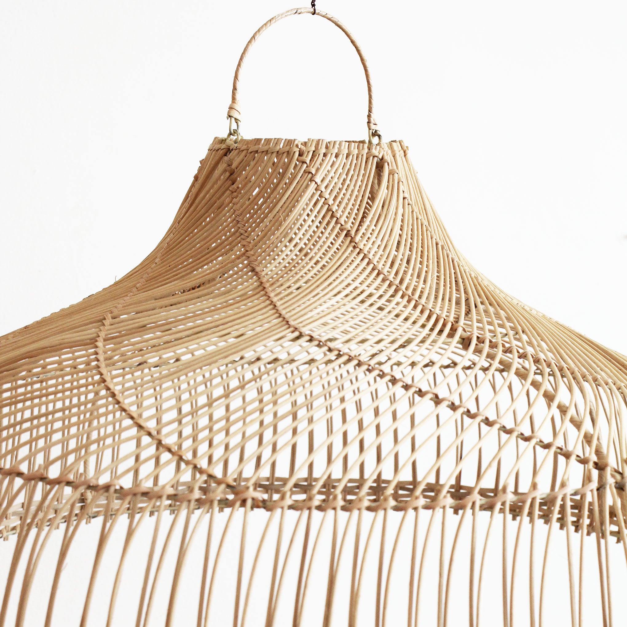 Luminária Pendente Risma em Rattan