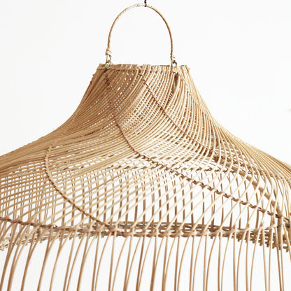 Luminária Pendente Risma em Rattan