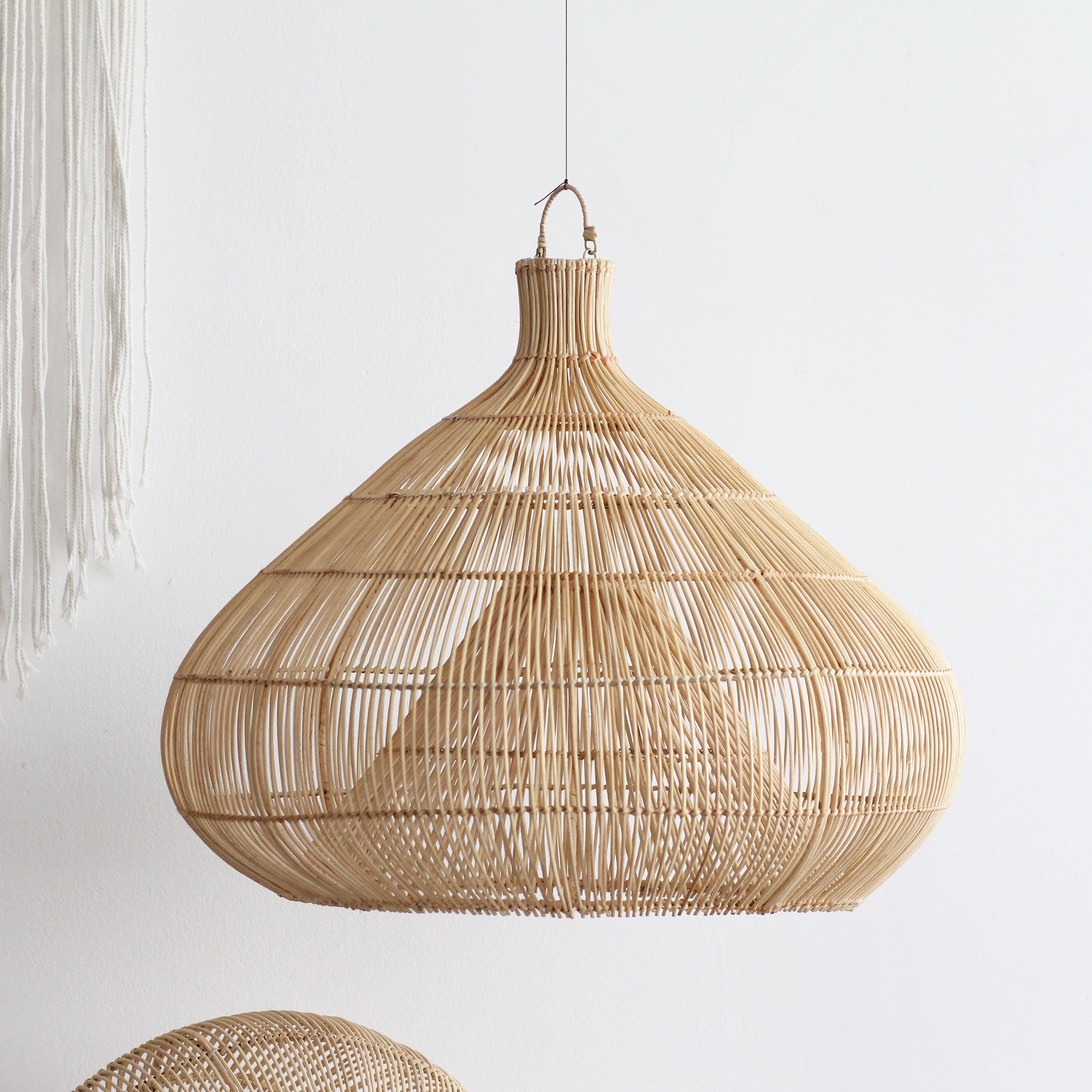 Luminária Pendente Vita em Rattan