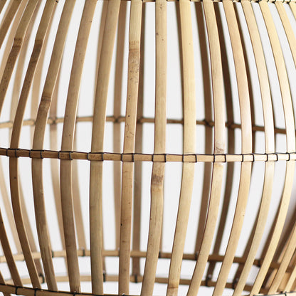 Luminária Pendente Mônica em Bambu
