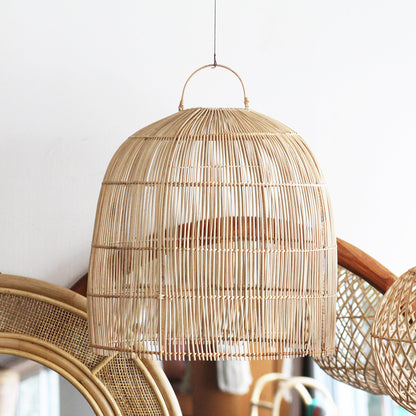 Luminária Pendente Aliah em Rattan
