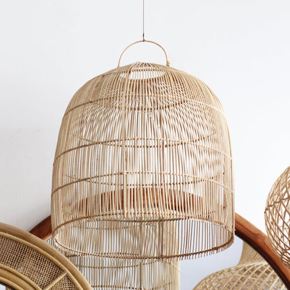 Luminária Pendente Aliah em Rattan