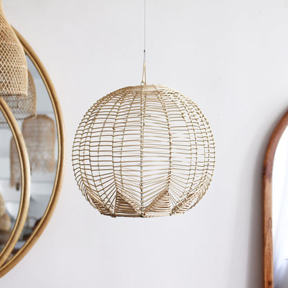 Luminária Pendente Bulah em Rattan