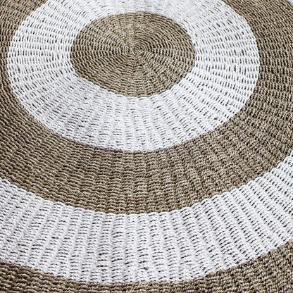 Tapete Laut Natural e Branco