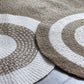Tapete Laut Natural e Branco