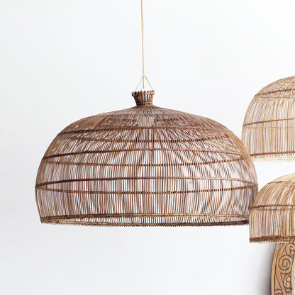 Luminária Pendente Ziyun em Rattan