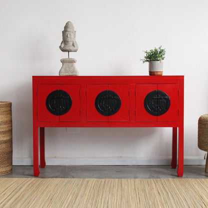 Aparador Ziyun Vermelho