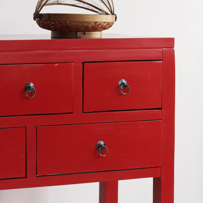 Aparador Hong Vermelho