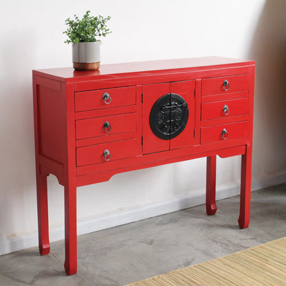 Aparador ShengHua Vermelho