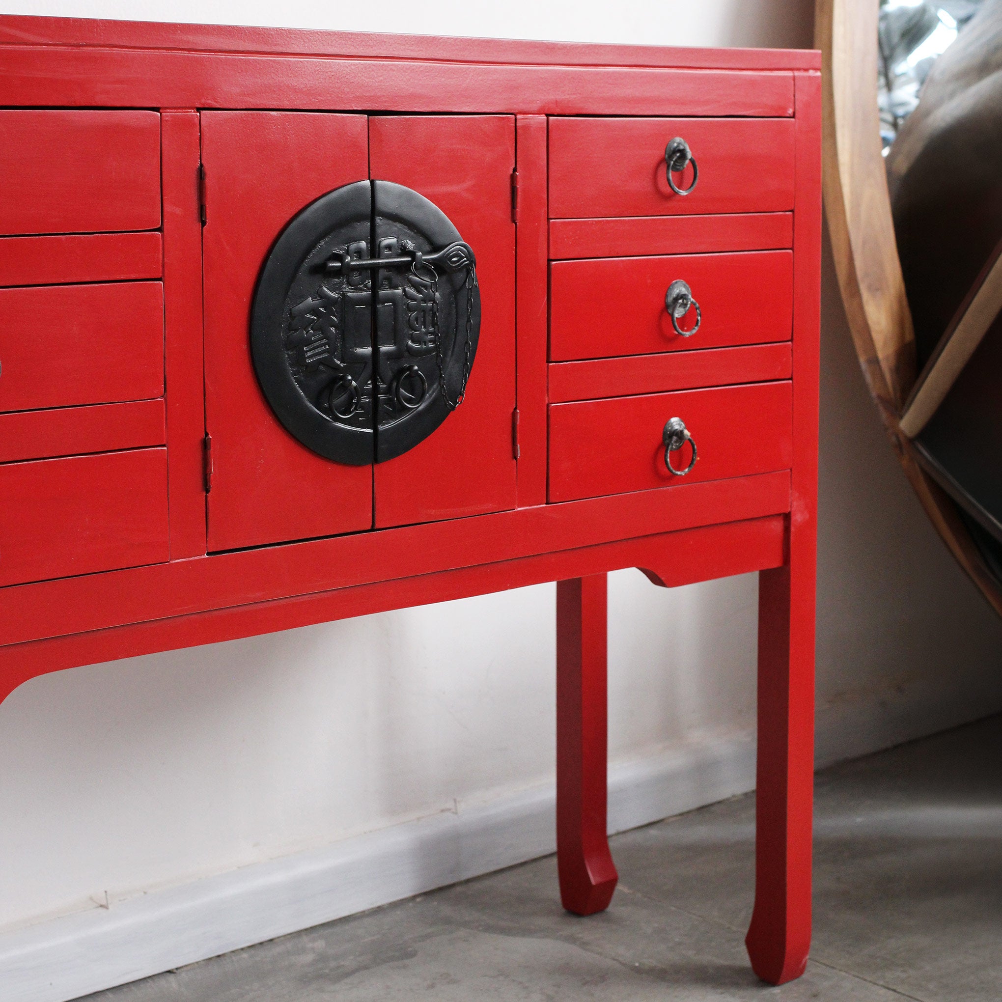 Aparador ShengHua Vermelho