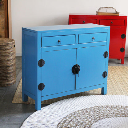 Gabinete GuangHe Azul — peça artesanal decorativa — imagem 3 — Balai