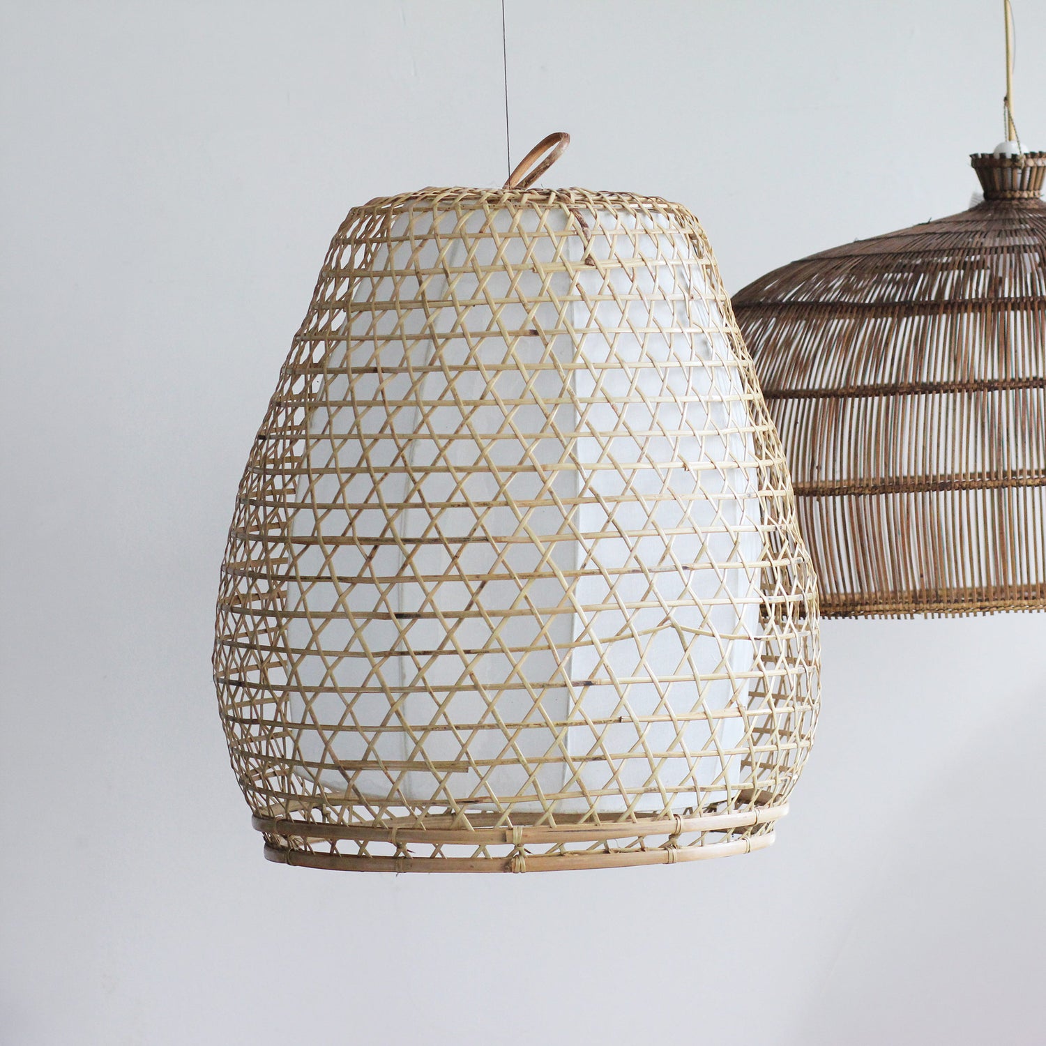 Luminária Pendente Lant em Rattan