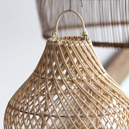 Luminária Pendente Lating em Rattan
