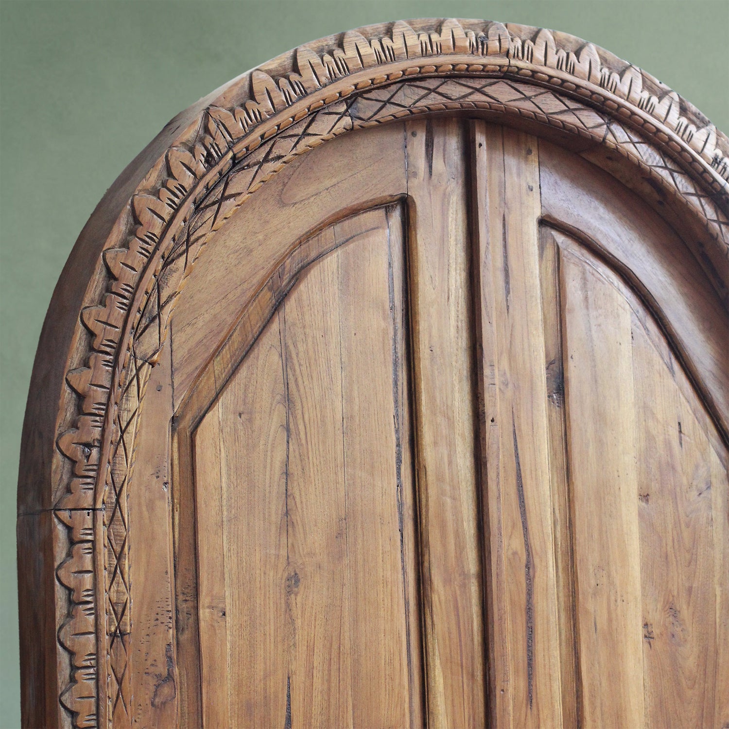 Porta Pahat 220x110CM — porta de madeira natural artesanal — Balai