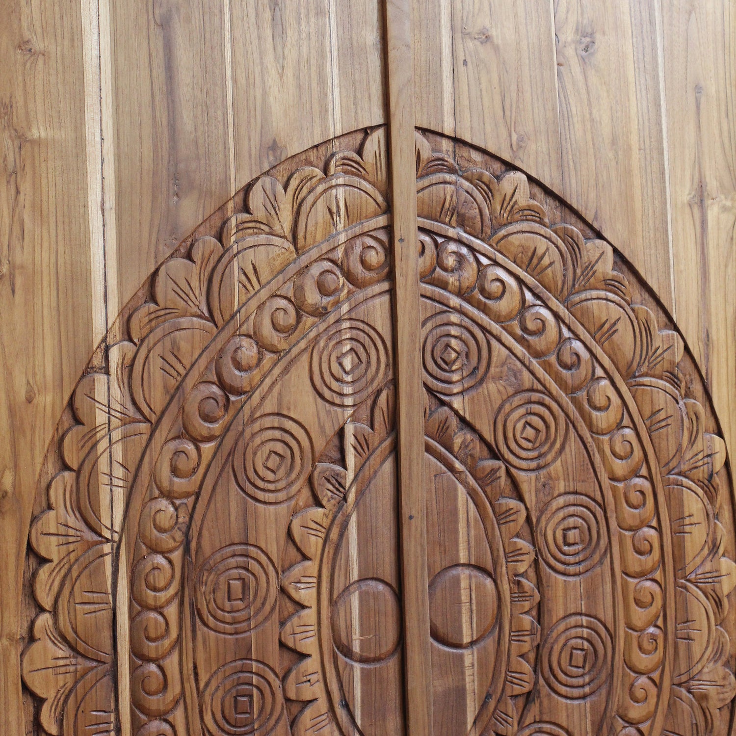Porta Rinjani 230x138CM — porta de madeira teca — feita à mão Bali — Balai
