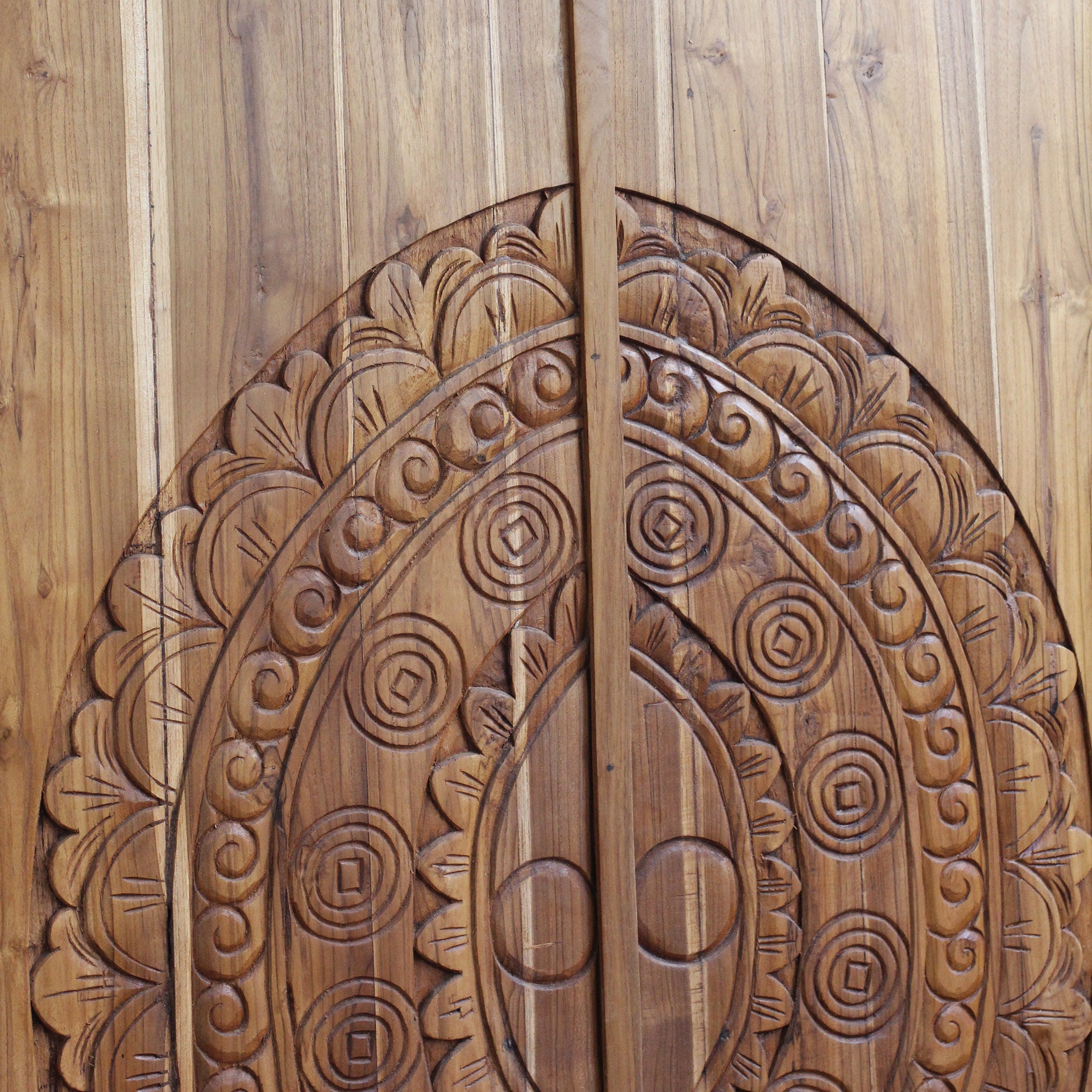 Porta Rinjani 230x138CM — porta de madeira teca — feita à mão Bali — Balai