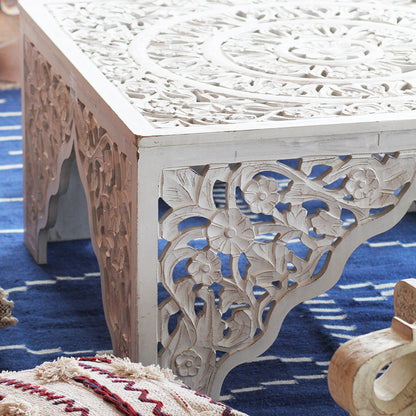 Mesa de centro White Carve