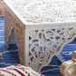 Mesa de centro White Carve