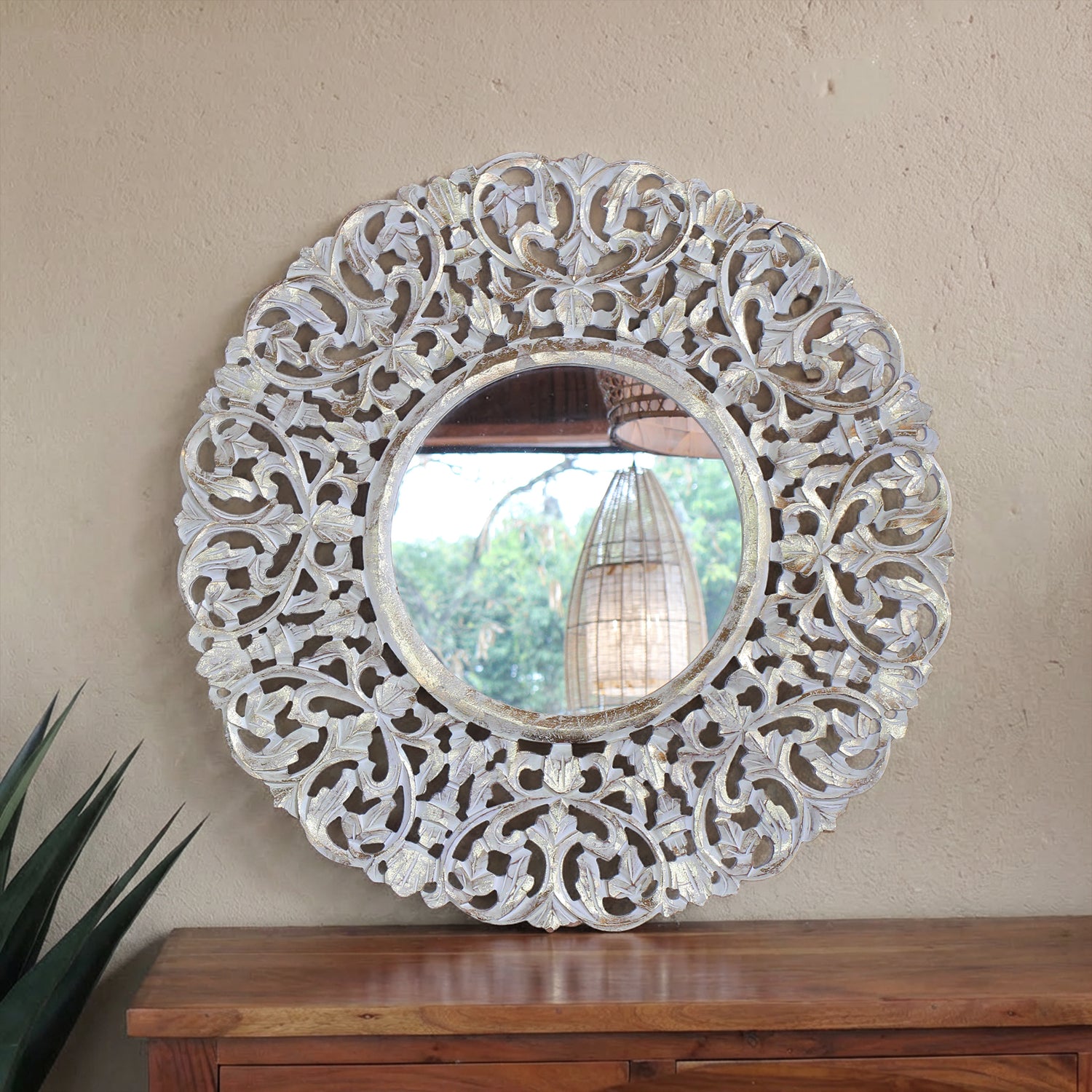 Espelho Mandala Redondo