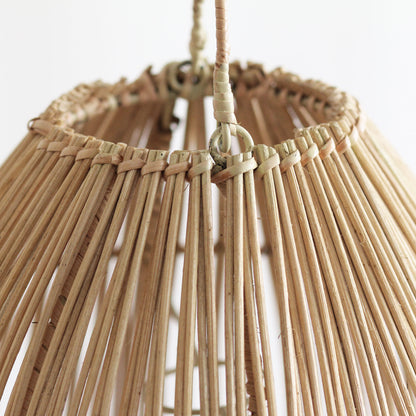 Luminária Pendente Gadis em Rattan