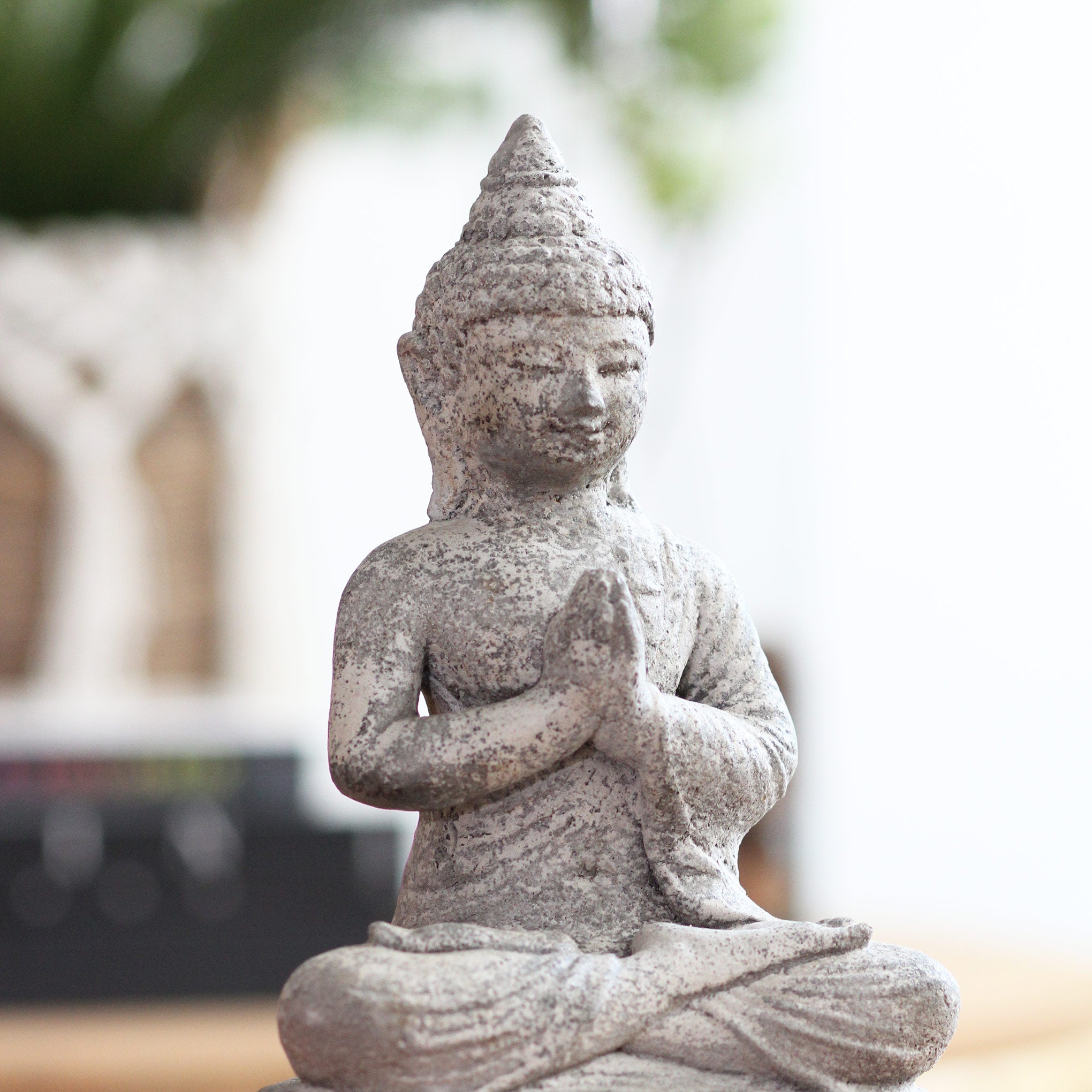 Buda Namaskara Mudra 20cm — escultura decorativa artesanal — imagem 3 — Balai