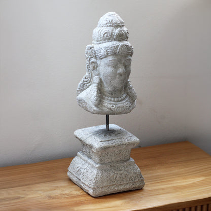 Escultura Shiva Ubud — peça artesanal decorativa — imagem 3 — Balai
