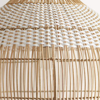 Luminária Pendente Bulan em Rattan
