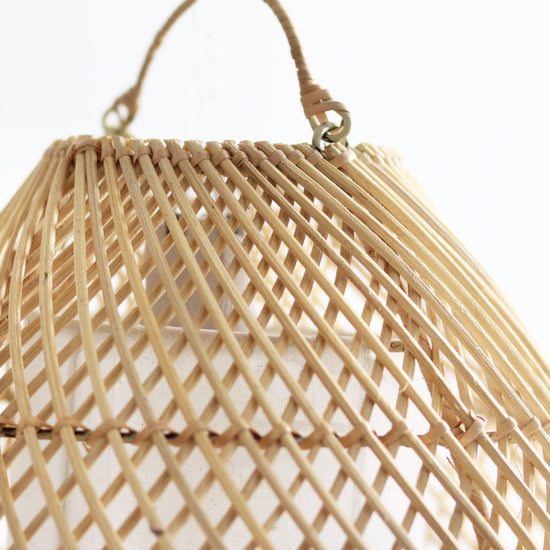 Luminária Pendente Indra em Rattan