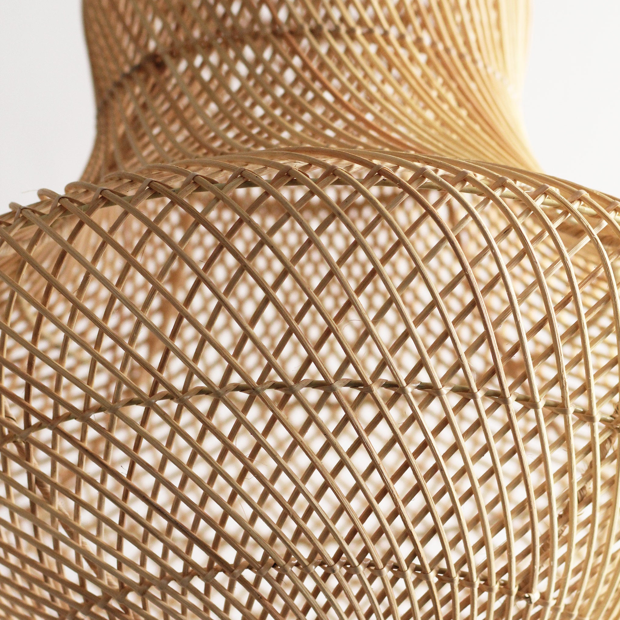 Luminária Pendente Bidak em Rattan