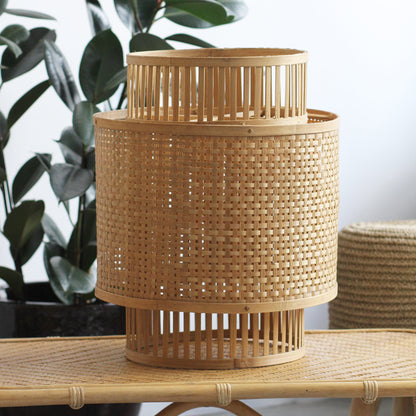 Luminária Pendente Hannoi em Bambu