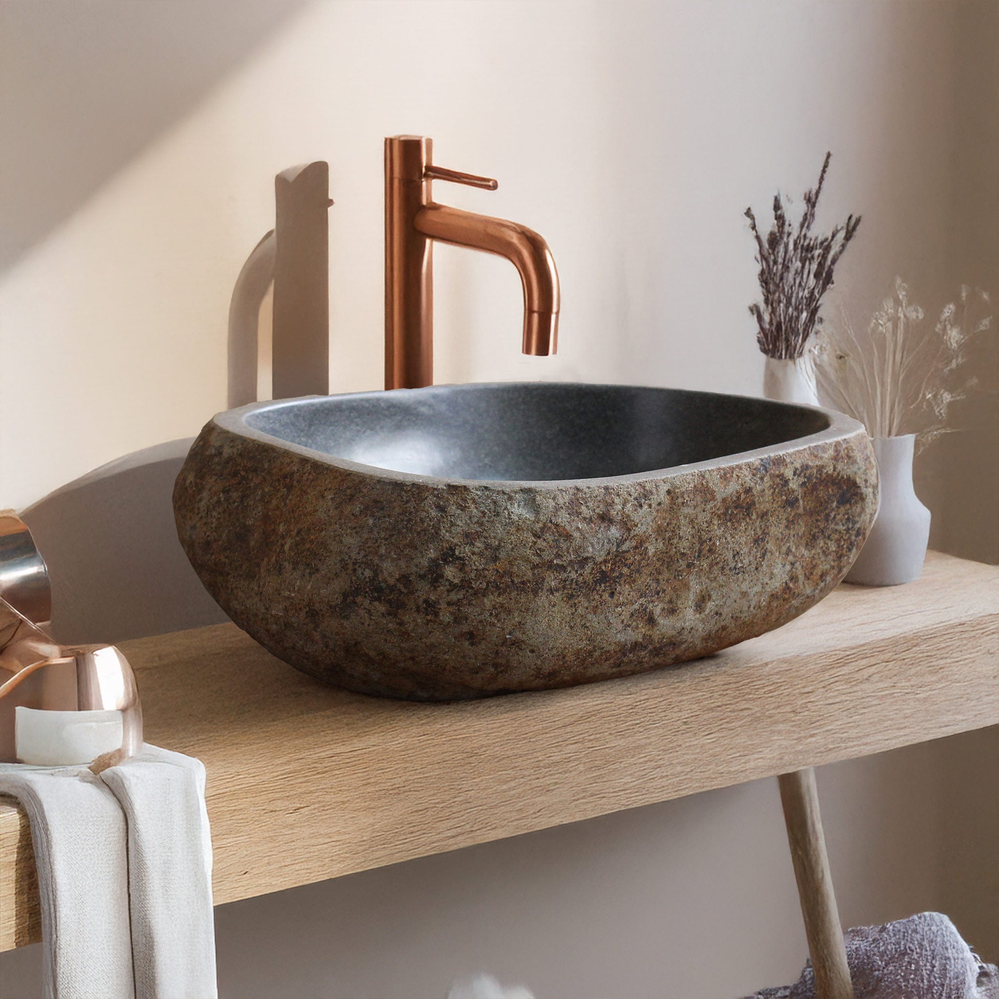 Cuba Chakra em River Stone