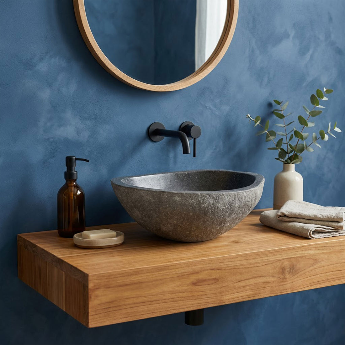 Cuba Chakra em River Stone