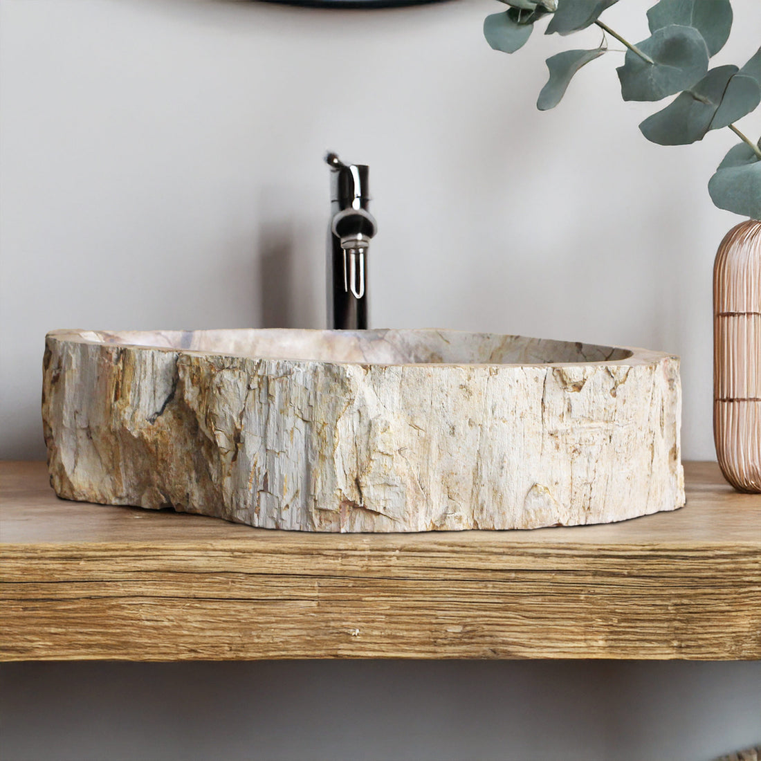 Cuba Aarav em Madeira Fossilizada