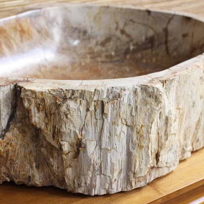 Cuba Aarav em Madeira Fossilizada