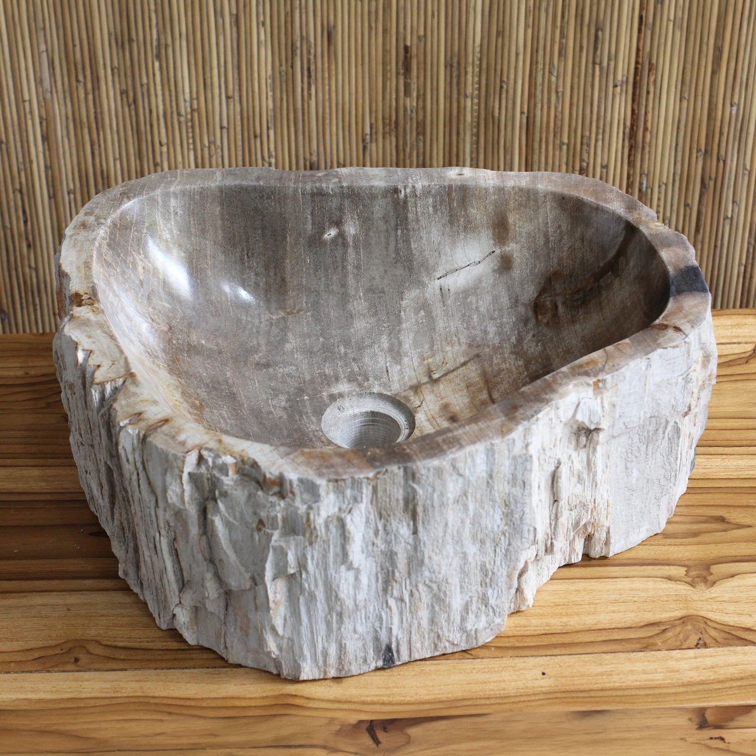 Cuba Dev em Madeira Fossilizada