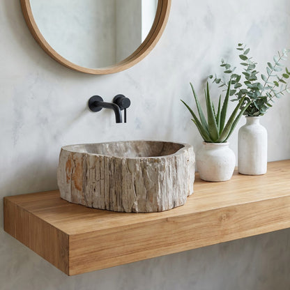 Cuba Dev em Madeira Fossilizada