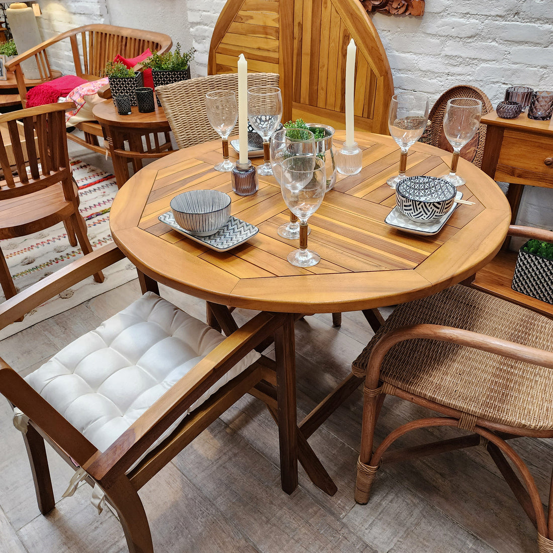 Mesa Mobile 100CM Redonda